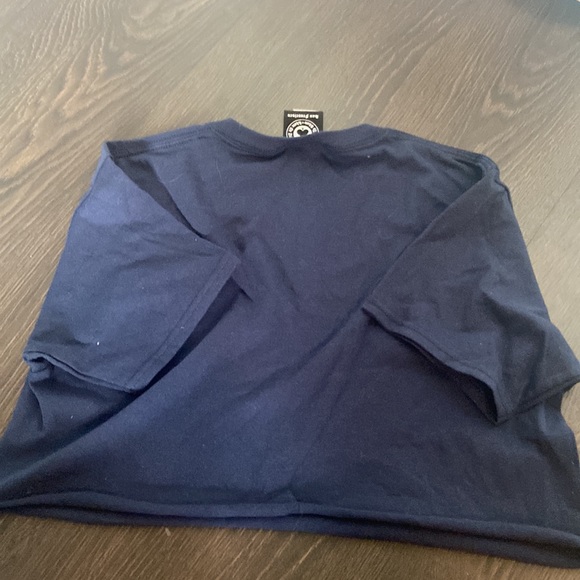 Thrasher navy youth large cropped tee - Picture 2 of 3